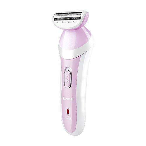 Woman Shaver, Ladies Electric Shaver, Rechargeable Cordless Women's Razor Trimmer Remover Epilator Hair Removal Shaver for Face Leg Armpit Arm Bikini Line Body