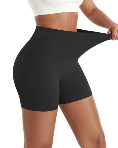 Image of Tummy Control Shapewear Shorts for Women Under Dress Womens Compression Shorts Under Dress Shapewear