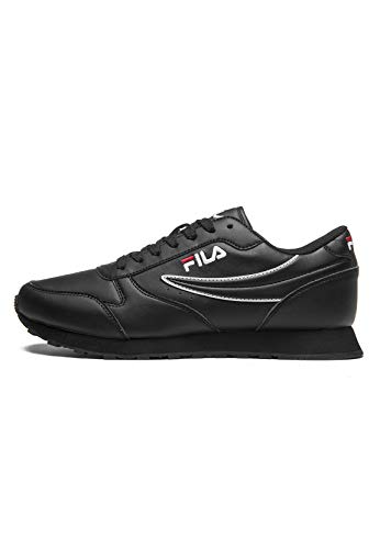 FILA Men’s Orbit men Sneaker, Black (Dark Black), 7 UK