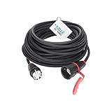 Schutzkontakt Stecker und Kupplung 230V, 16A von PCE