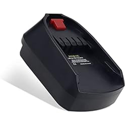 Batería Einhell 14 4V Adaptador de batería para Bosch 18V 5.0Ah 2.5Ah Li-Ion Adaptador BOSB18C para Bosch GBA 18V Li akku BAT607 BAT609 BAT610 BAT618 BAT619 Convertir a para Bosch PBA 18V Herramienta Adaptador de batería