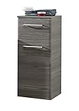 Pelipal - Peter - Unterschrank, 30 cm, 1-türig, 1 Schubkasten, 1 Einlegeboden - Badmöbel - Front u. Korpus in Sangallo Grau quer