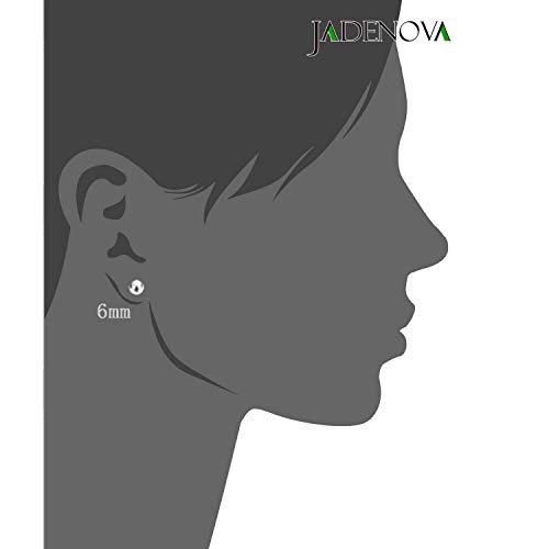 JADENOVA 925 Sterling Silver Earrings Silver Studs Ball Earrings for Women4