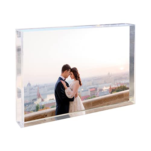 Canetti Design The Original Magnet Frame in Frame -Clear Acrylic 4x6