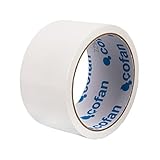 Cofan Cinta Americana 180 Micras| Color Blanco | Medida: 50 mm x 10 m