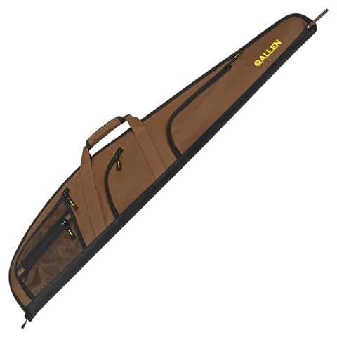 Allen Company Daytona Shotgun and Rifle Case - 46 & 52 - Inch Soft Gun Bag - Hunting and Shooting Accessories - Brown/Black Cover