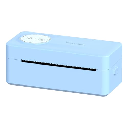 Image of TATTMUSE Bluetooth Thermal Shipping Label Printer, 4x6 Wireless Label Printer for Small Business and Package, Compatible with iPhone Android Windows Mac, Widely Used for Amazon Shopify USPS