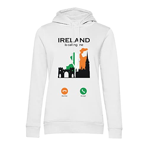 Sweat à capuche Ireland is Calling Me sweat premium au design historique détaillé