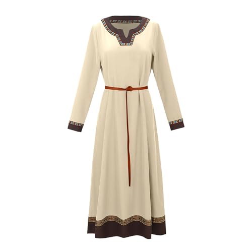 Robe médiévale pour cosplay confortable qui ne traîne pas au sol - 2