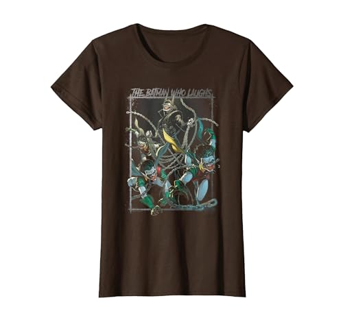 Batman Who Laughs T-Shirt, Women, Brown, Medium