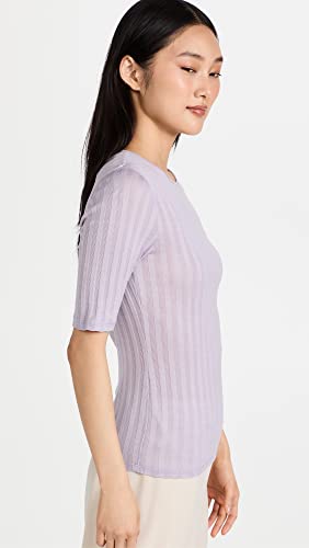 Image of Vince Women's Ribbed Elbow SLV Crew