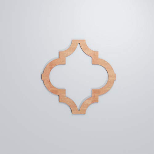 Image of Ekena Millwork WALW24X24X0375MRKCH Marrakesh 3 /8 inchT Decorative Fretwork Wall Panels, 23 3 /8 inchW X 23 3 /8 inchH, Cherry