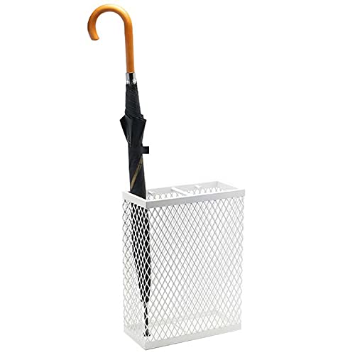 Porte-parapluie moderne en maille noire au design autoportant
