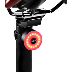 Bicicleta Fij DONPEREGRINO M2 - Luz Trasera Bici Compacta hasta 90 Horas de Autonomía, LED Luz Bicicleta Recargable USB - Type C con 5 Modos Fijos e Intermitentes