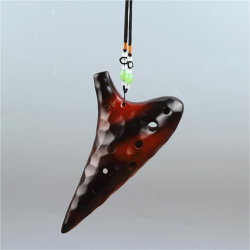 �I�J���i 12 ���I�J���i �A���g C �L�[ AC �g�`�p�^�[���Z���~�b�N�����S�Ҏw�� National Musical Instrument(Brown)