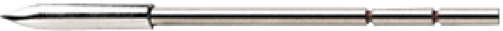 Easton X10 Stainless Points (12 Pack), Silver, Small