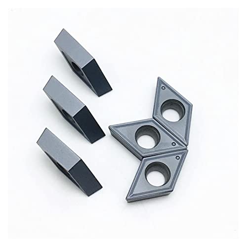 Fresa de Acabado DCMT11T304 Carburo Cementado para Torno miniatura 1