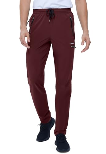 Mens Stretch Hiking Pants Cargo Quick Dry Lightweight Water Resistant Outdoor Fishing Pants Adjustable Bottom Pockets2