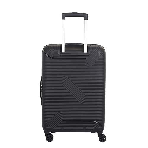 Image of Kamiliant 3PC KAM Double 8 Spinner Wheels Hard Shell Suitcase Nexus DW Set Black, Small, Medium and Large, 79 cm