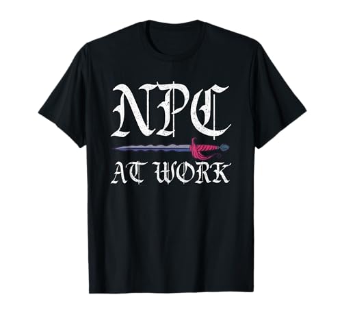 Npc At Work LARP Camiseta