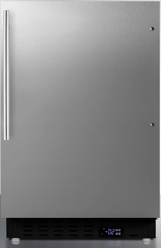 Summit Appliance ALFZ37BCSSHV 2.7 cu ft Compact Freezer Stainless Steel — 1 of 6