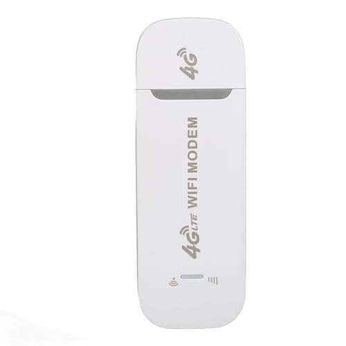 Jectse Módem WiFi USB 4G LTE de 150 Mbps para y, Adaptador de Red USB 4G LTE Portátil para Usuarios de Puntos de Acceso WiFi Móviles