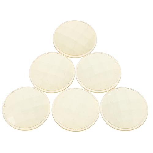 KONTONTY Kaleidoscope Lens Kit 6pcs Multicolored Prism Parts for Homemade Projects