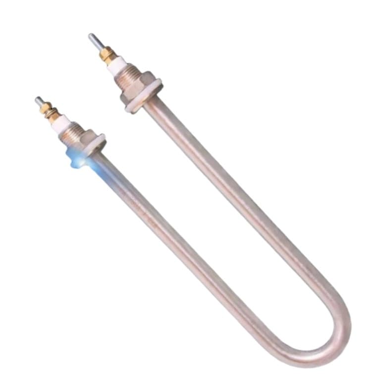 Element Heating U Shape Immersion Heater 220V Electric Heating Element - M16/M18 Thread, 1KW/1.5KW/2KW/3KW/4KW Options(220V/4KM,M18)