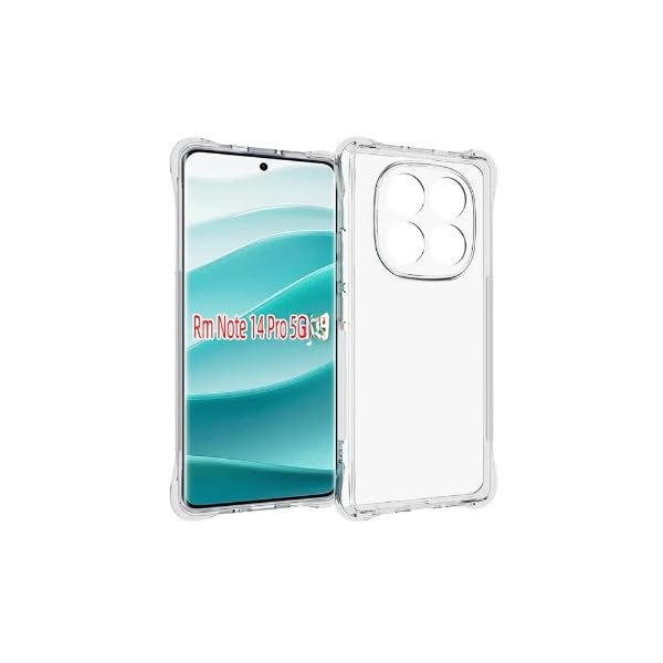 Image of Back Cover case for [Redmi Note 14 Pro Plus] [Transparent] [Boom] Back Cover Case for [Redmi Note 14 Pro Plus] TPU BumB - Transparent
