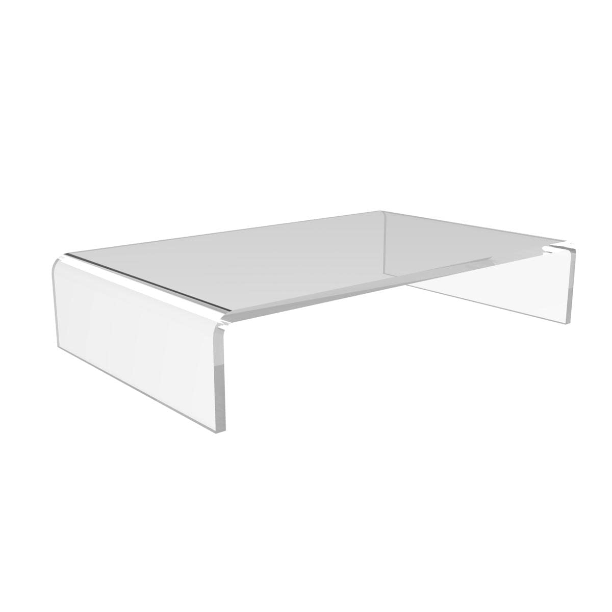 Clear Acrylic Riser Display Stand (W400 D100 H200 T10)