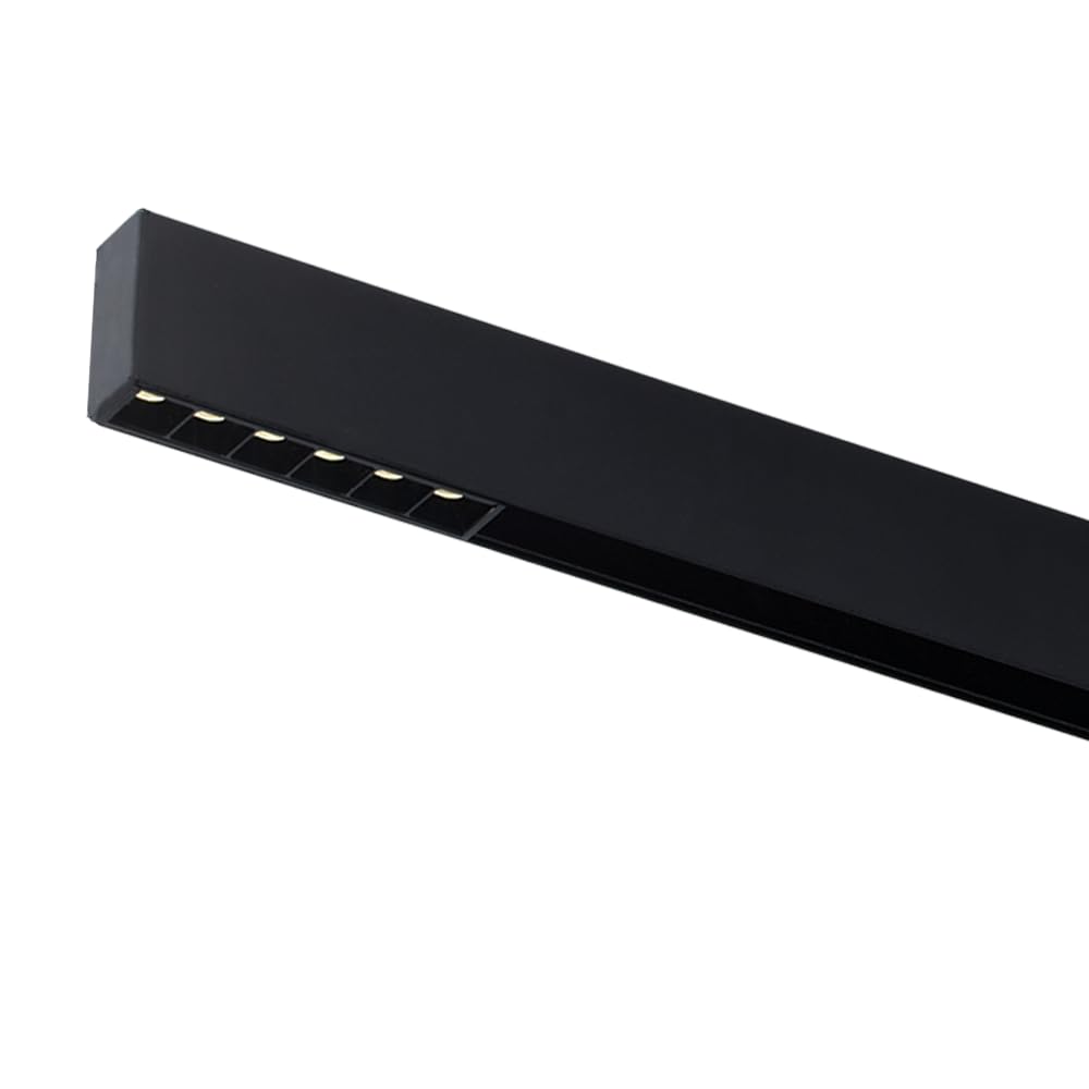 Qub Line Dots 6 – Éclairage LED Magnétique 48V – Noir – Compatible Zigbee – Module Compact Intelligent – pour Rail Magnétique – Spot de Rail