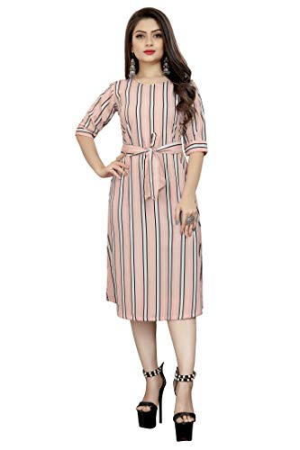Image of AA Creation Women's Fit And Flare Knee Length Dress