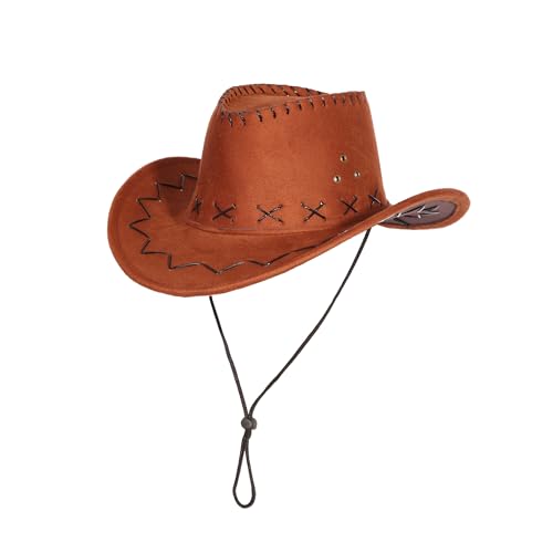 Disfraz de vaquero para niños 5-7 años marrón miniatura 3
