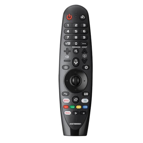 Voice Magic TV Remote for LG Smart TV 2019-2021 AKB75855501 Replace LG Magic Remote Control AN-MR20GA AN-MR19BA with Pointer Function