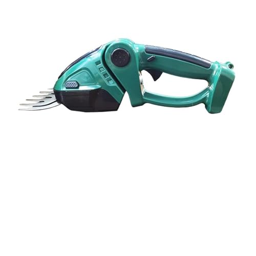 Cortasetos eléctrico inalámbrico 2 en 1 de 24V, 20000RPM, Recargable, de Mano, for el hogar, for deshierbar, podar, Herramientas de jardín Bordeadora De CéSped Multifuncional (Color : Green-D, Size