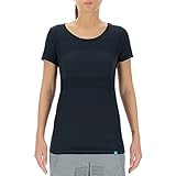 uyn natural training ow short sl t-shirt, lavagna, xl donna