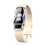 [Amzhfeng] 静電気除去ブレスレット 腕時計 急速除去 4倍強効果 静電気防止リストバンド 冬の静電気対策 男女兼用 軽量デザイン 静電気除去バンド 多機能 オフィス用品 便利グッズ（オフホワイト）