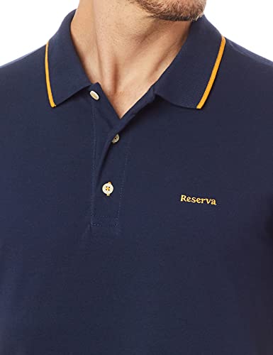 Polo Friso Unico, Reserva, Masculino, Marinho, M