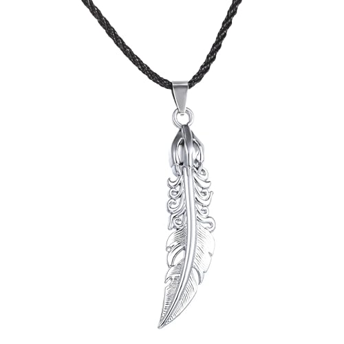 Pendentif chaîne hommes femmes en acier inoxydable au design intemporel