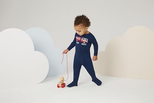 Image of HUGGIES Baby 3-pack Footed Coverall Pajamas