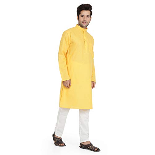 Image of Royal Kurta Mens Cotton Kurta Pyjama Set