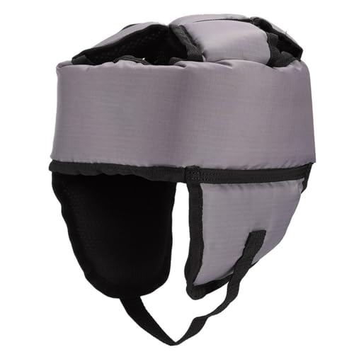 Elderly Safety Helmet Soft Adjustable Safety Cap Anti-Collision Helmet Senior Protective Headgear Shock Absorption with Ear Protection for Older Adults