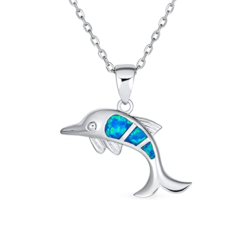 Pendentif opale bleue style hawaïen pour vos tenues d'été