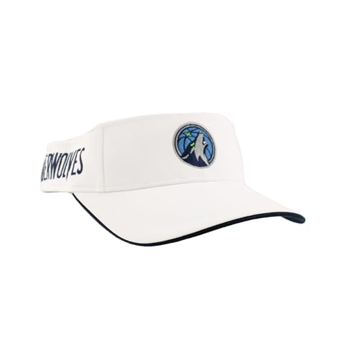 Image of ZHATS NBA Unisex-Adult NBA Officially Licensed Visor Impact White
