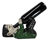 Ebros Gift Prometheus Doomsday Dr Victor Frankenstein Wine Holder Figurine 10.25" L Undead Zombie Monster Halloween Party Hosting Centerpiece Decor