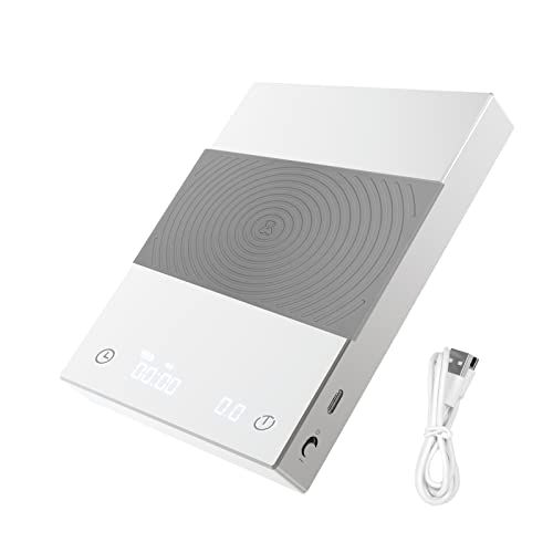 Báscula de café digital TIMEMORE Basic Mirror Plus con una...