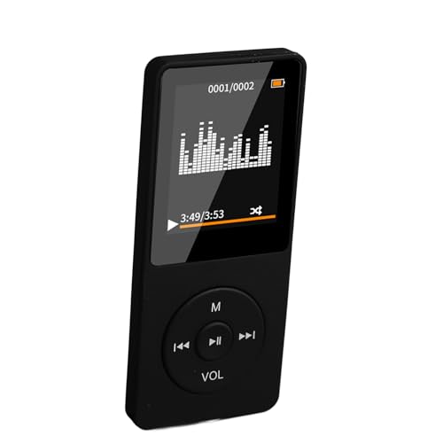 Jectse Letture Mp3 con, Letture Musicale Hifi Digitale Portatile Multifunzieone, Audio in Streaming da 180 Mah, per Correre, Camminare, Studiare, Incontrare