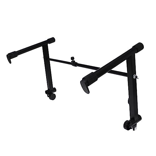 Yardwe 1Set Practical Keyboard Stand with Double Braced Legs Up to Lightweight Bracket for Digital Pianos Stable Performance Support for Music Enthusiasts
