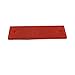 uxcell 4PCS Red Rectangle Stick-on Safety Reflector Plate w Mounting Holes for Car