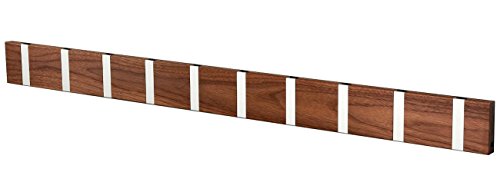 Preisvergleich Produktbild Wandgaderobe KNAX, 10er walnuss - (5711394200109)